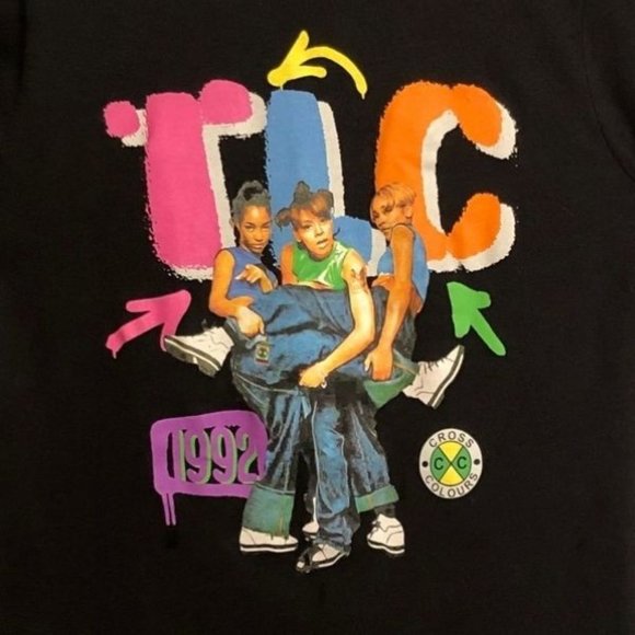 Cross Colours TLC 1992 Shirt (Reprinted 2016) - XS - Picture 3 of 10